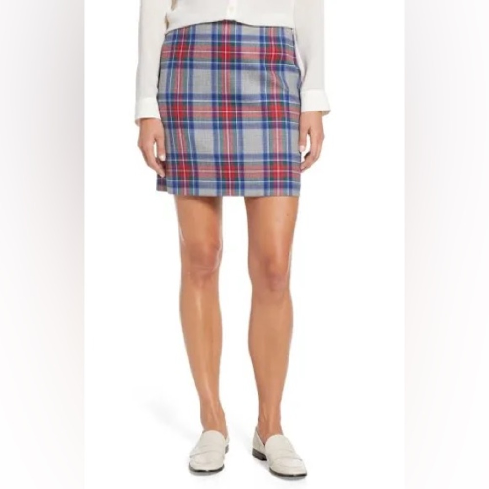 NWT Vineyard Vines plaid mini skirt